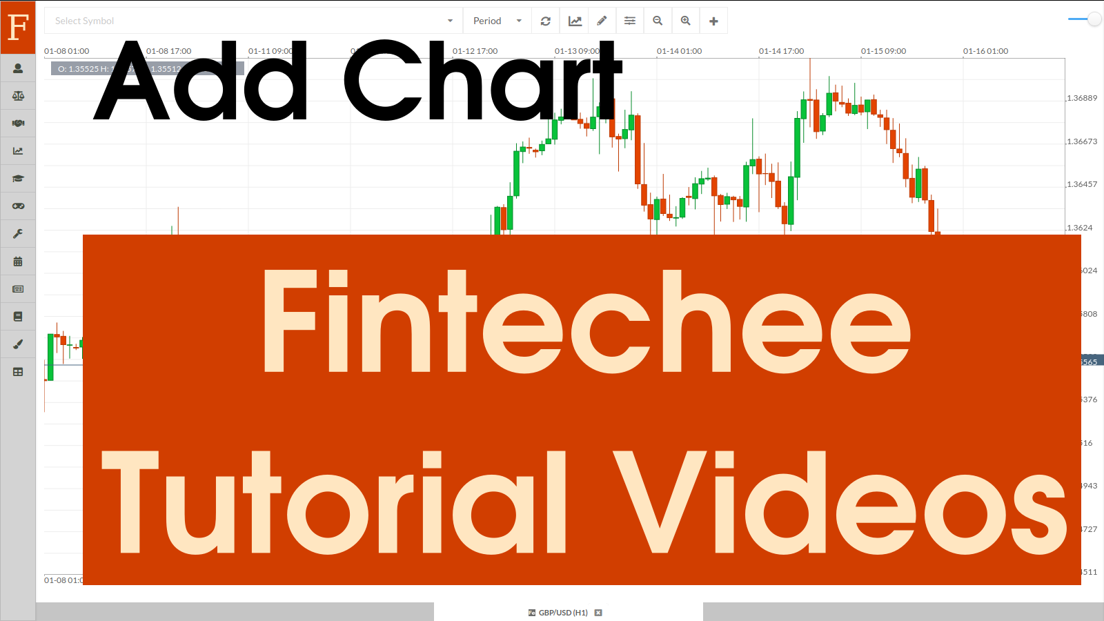This tutorial video talks about how to add a chart into the window via Fintechee WEB Trader