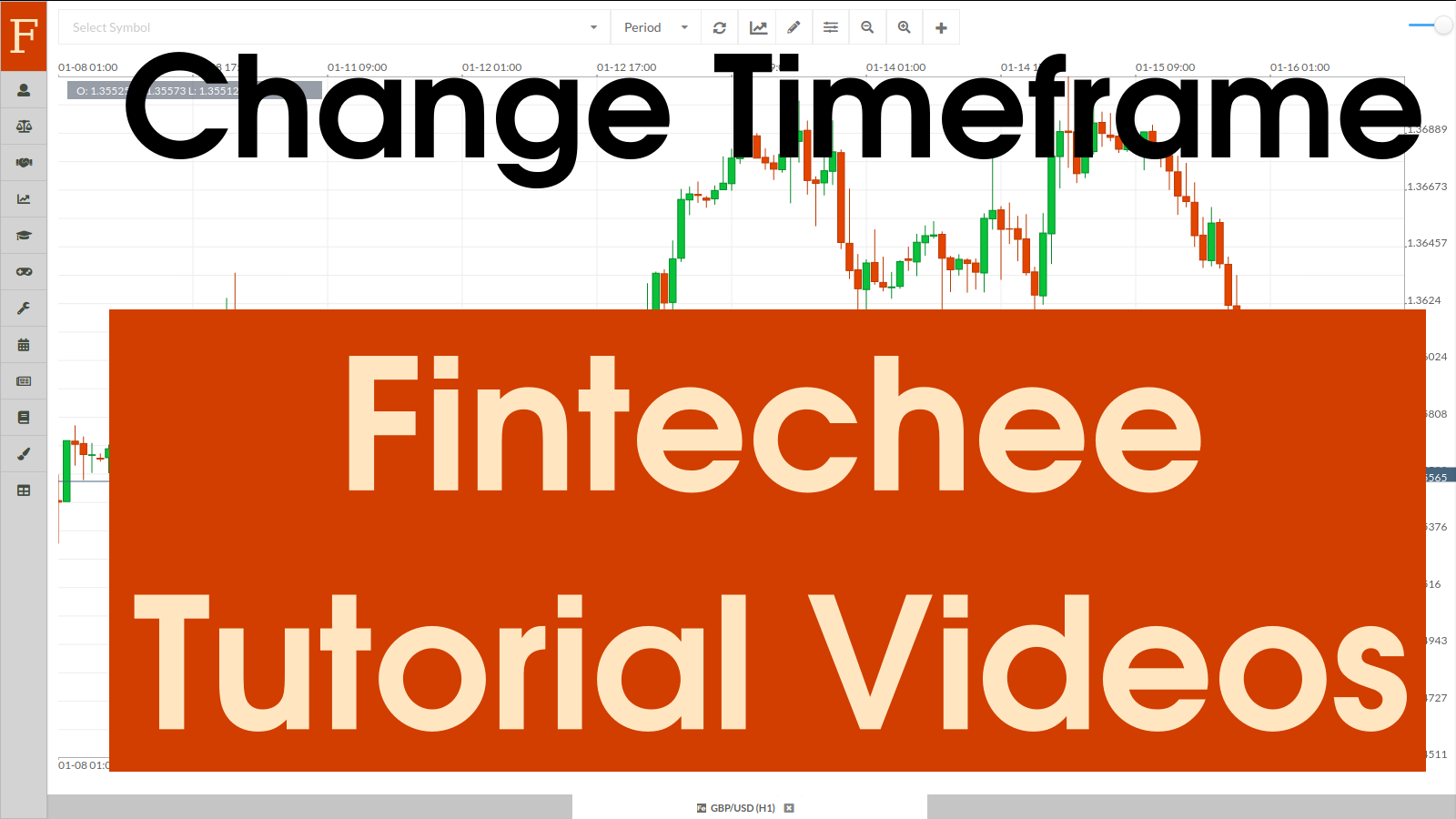 This tutorial video talks about how to change the timeframe(period) of the specific chart via Fintechee WEB Trader