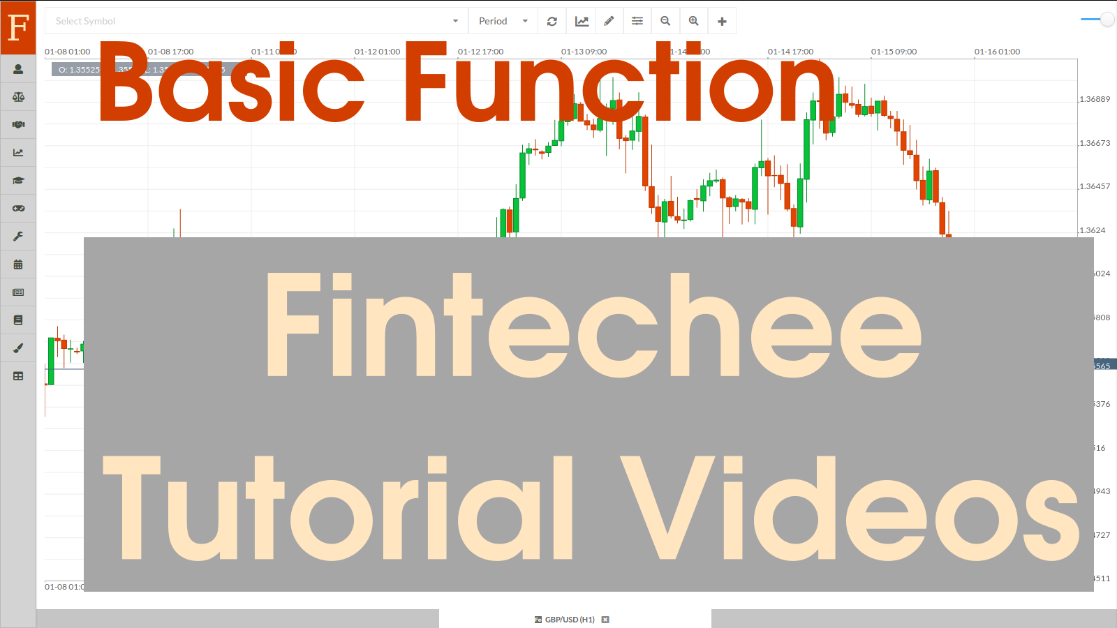 Tutorial for Forex trading is one of Fintechee's free services. This tutorial is about the basic functions of our WEB Trader